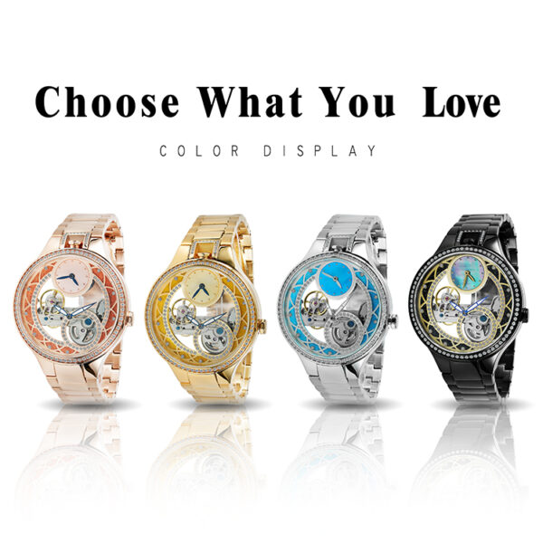 Dual movement automatic watch