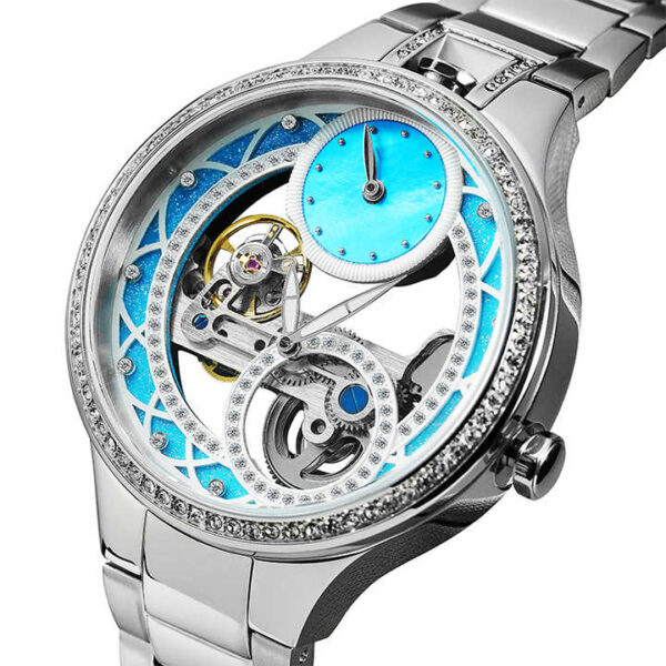 Dual movement automatic watch