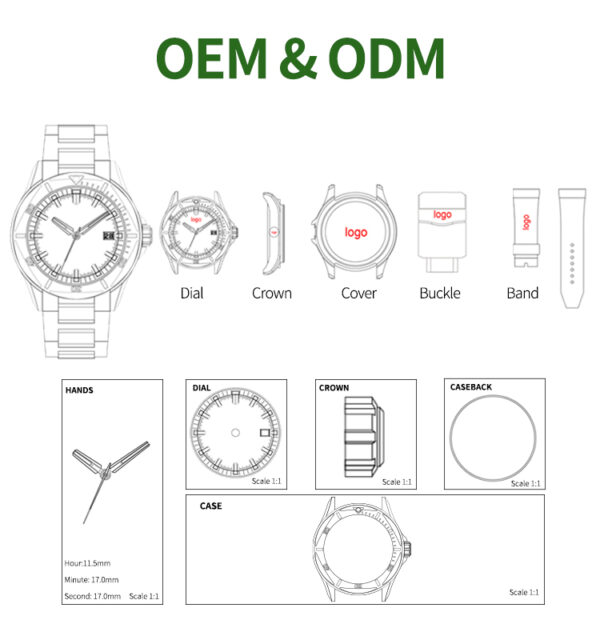 Quartz Movement fashion watch