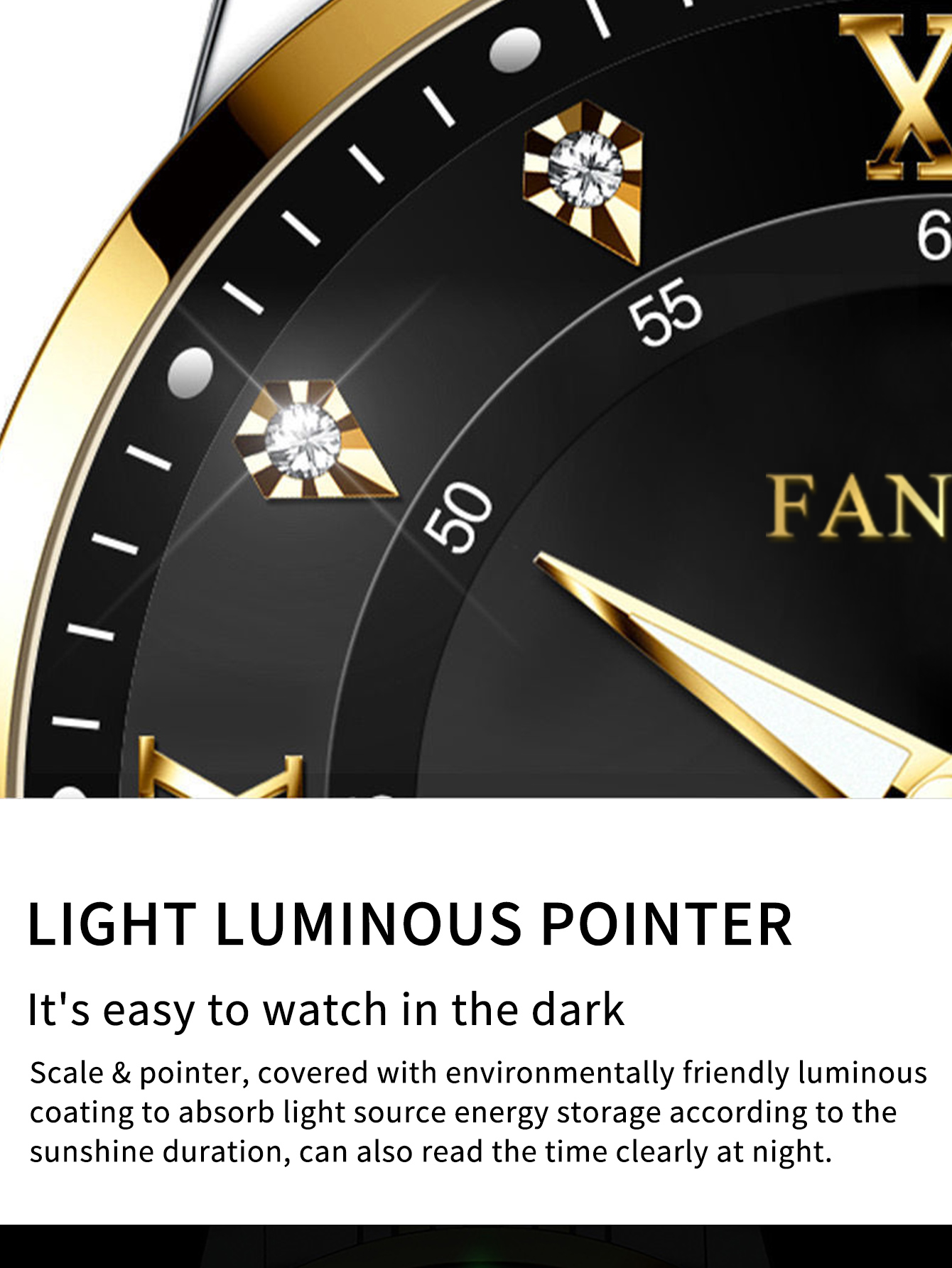 Fashion Mens Luxury men watch