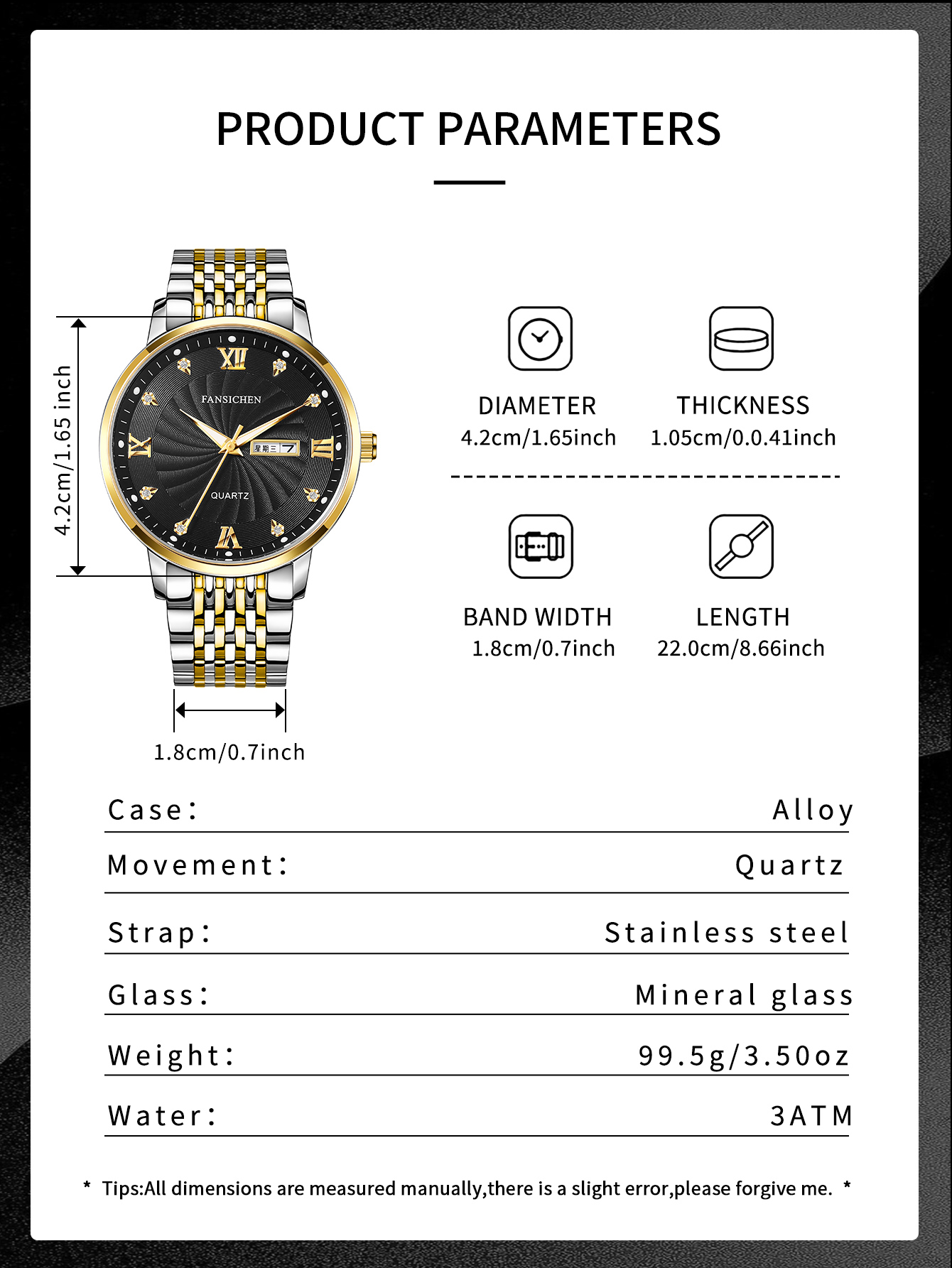 hip hop customize watch