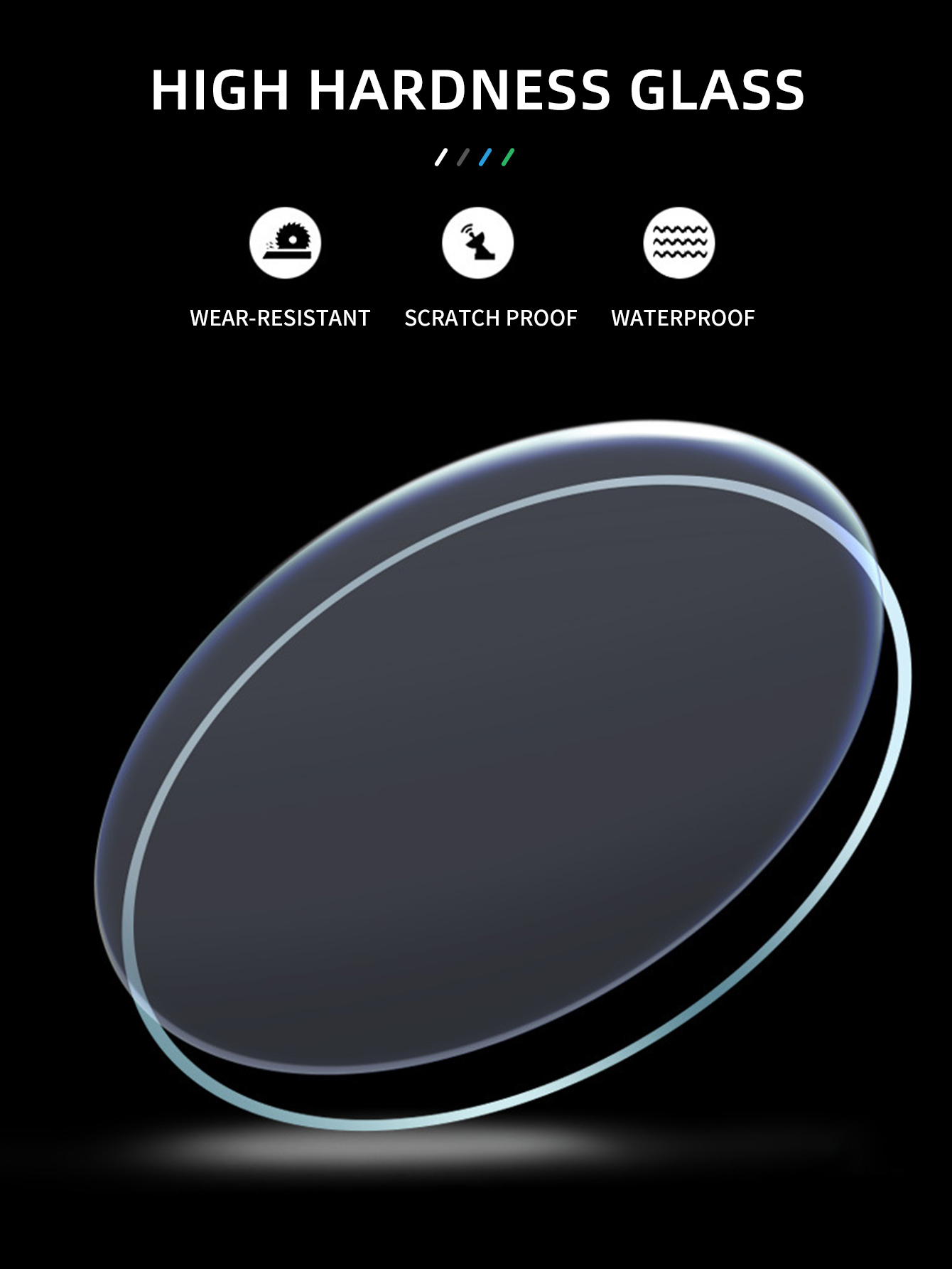 Waterproof quartz watches