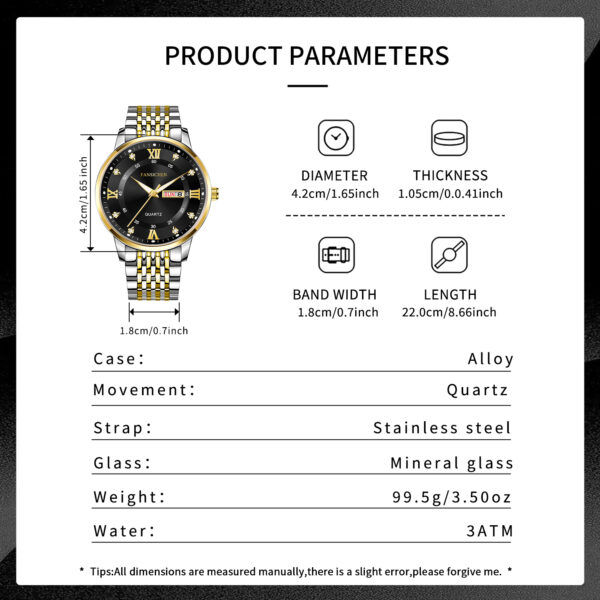 Waterproof Sport Quartz Watches
