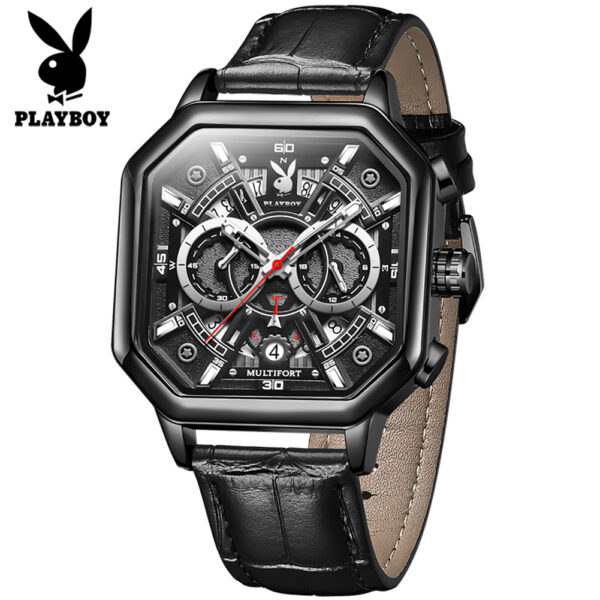 Hollow skeleton quartz watch