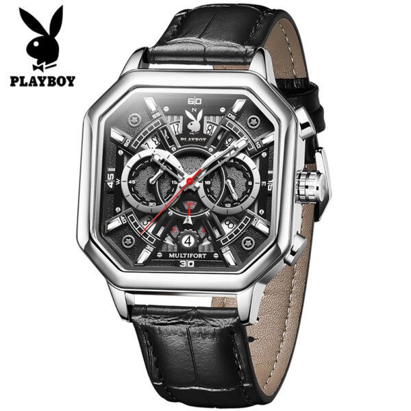 Hollow skeleton quartz watch