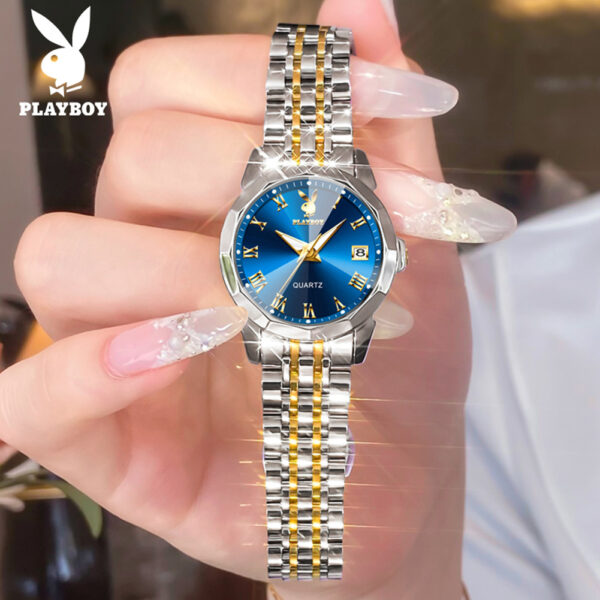 calendar lady quartz watch