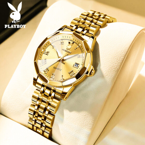 calendar lady quartz watch