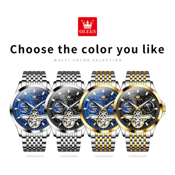 Tourbillon fashion watch