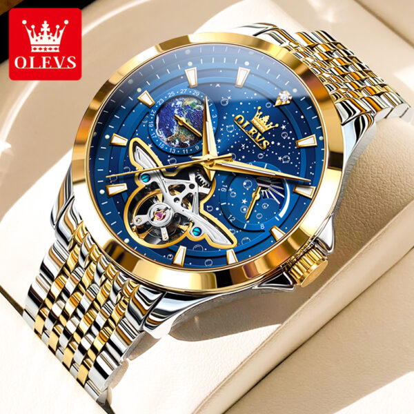 stainless steel watch