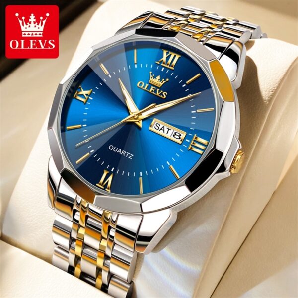 Stainless steel watch