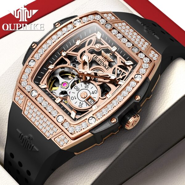 stainless steel watch