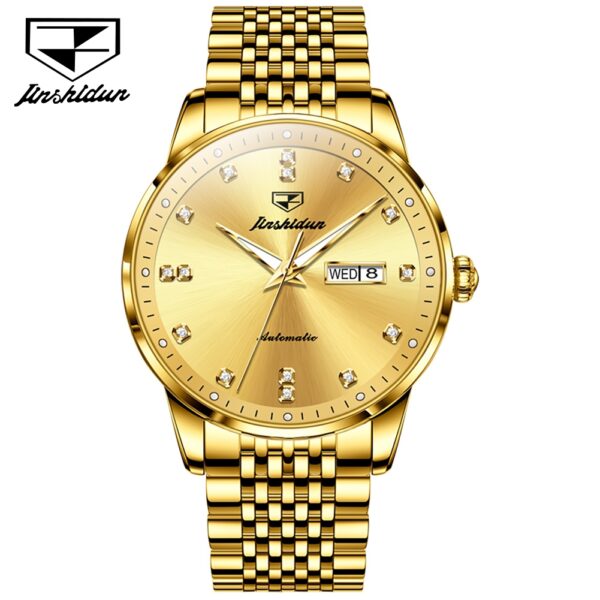 wholesale luxury Waterproof stainless steel Business Classic automatic mechanical watch for man - Image 4