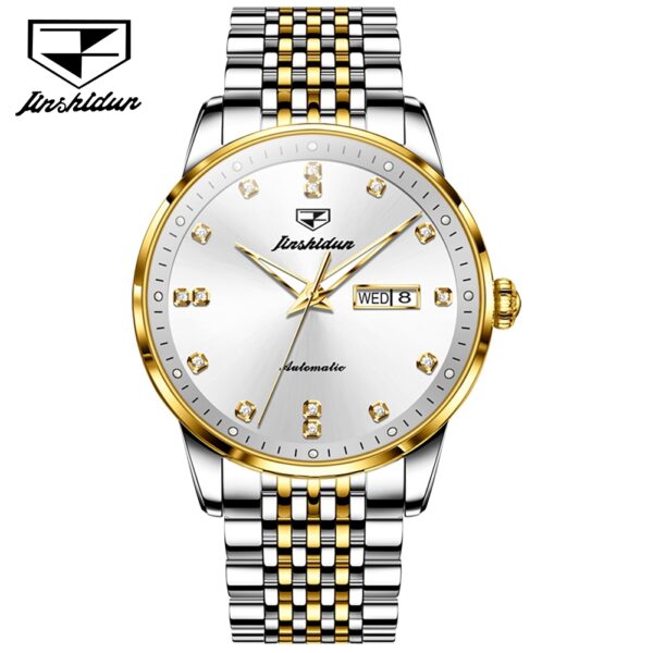 wholesale luxury Waterproof stainless steel Business Classic automatic mechanical watch for man