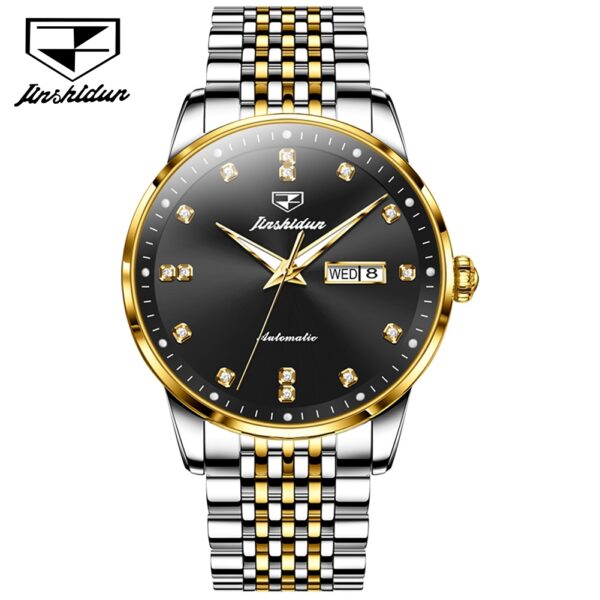 wholesale luxury Waterproof stainless steel Business Classic automatic mechanical watch for man - Image 2