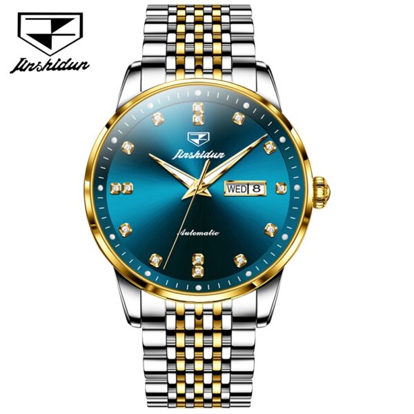 wholesale luxury Waterproof stainless steel Business Classic automatic mechanical watch for man - Image 3