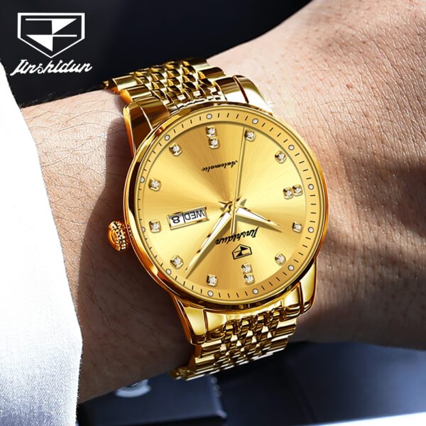 wholesale luxury Waterproof stainless steel Business Classic automatic mechanical watch for man - Image 8