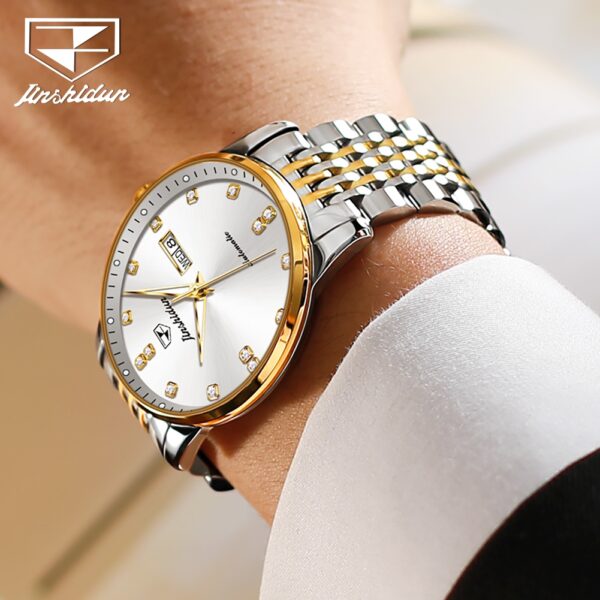wholesale luxury Waterproof stainless steel Business Classic automatic mechanical watch for man - Image 9