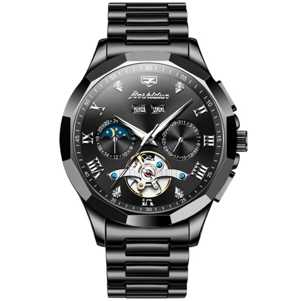 High-quality tourbillon Luxury stainless steel Sports Fashion Multifunctional automatic mechanical watch for man