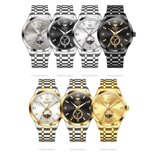 stainless steel man watch