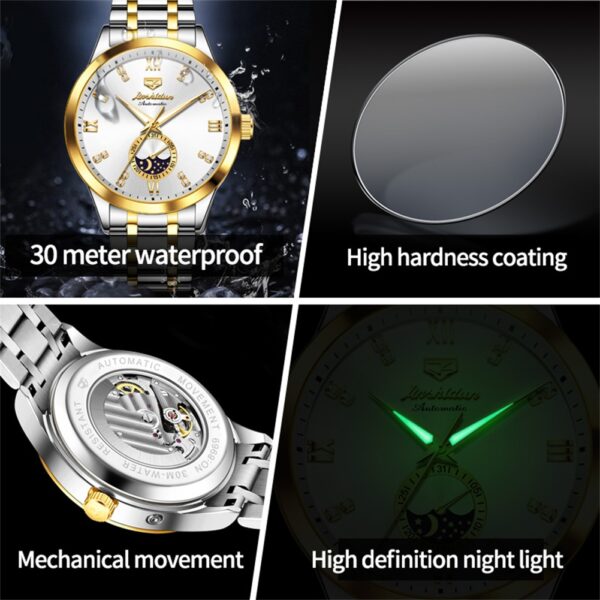 stainless steel man watch