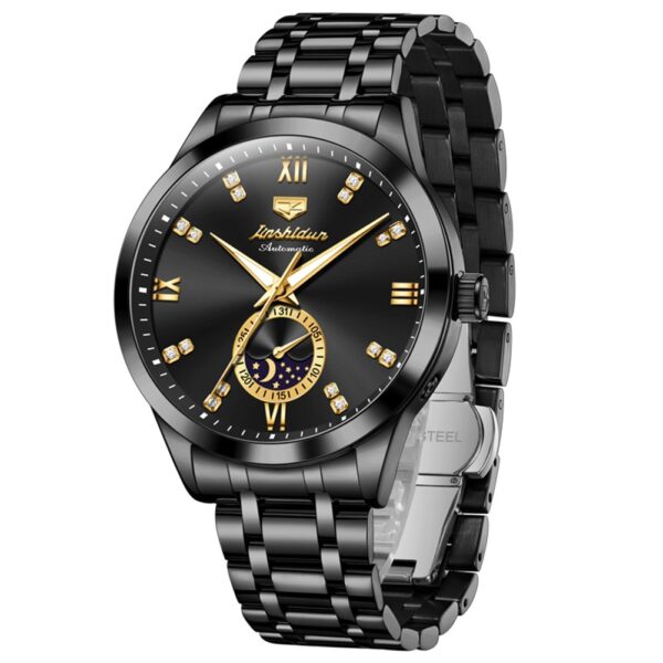stainless steel watch