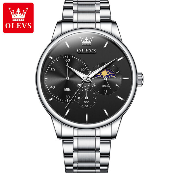 stainless steel watch