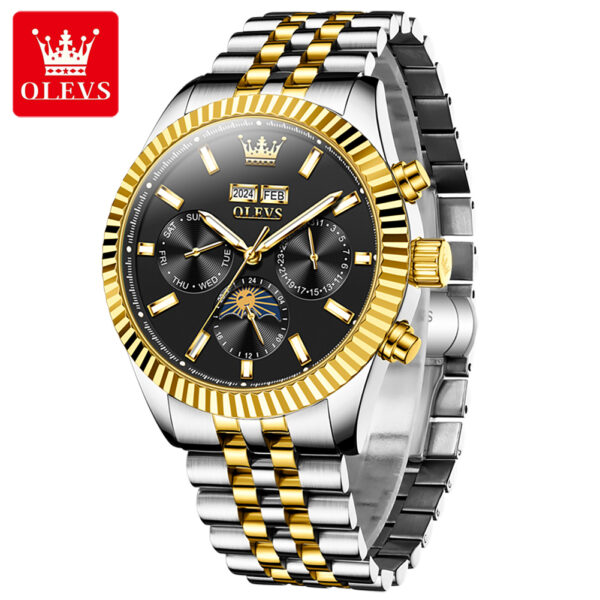 stainless steel watch