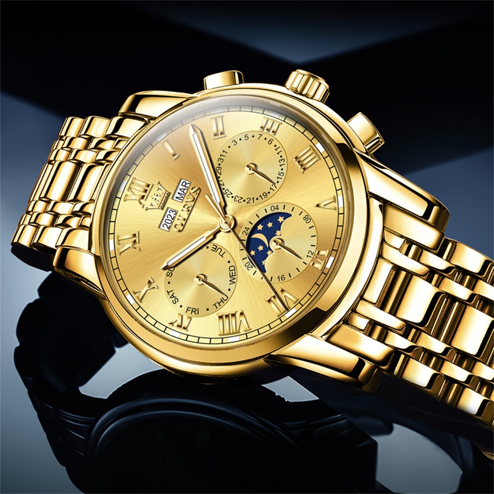 stainless steel moon phase