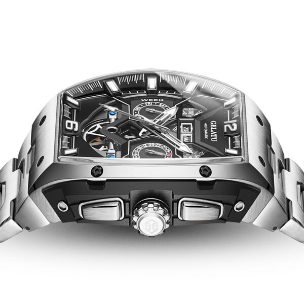 Stainless Steel Automatic Mechanical Watches For Mens - Image 5