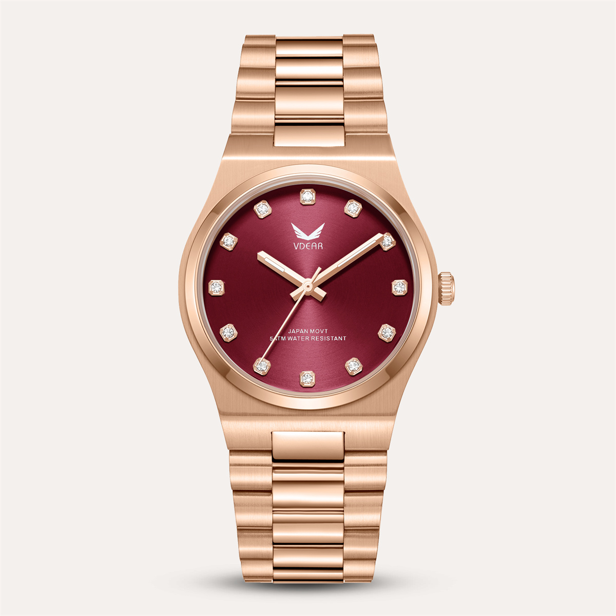 Iss Fashion Sunray Dial With Diamond Scale Ladies Watches Minimalist Waterproof Luxury Women'S Quartz Wristwatch - Image 12