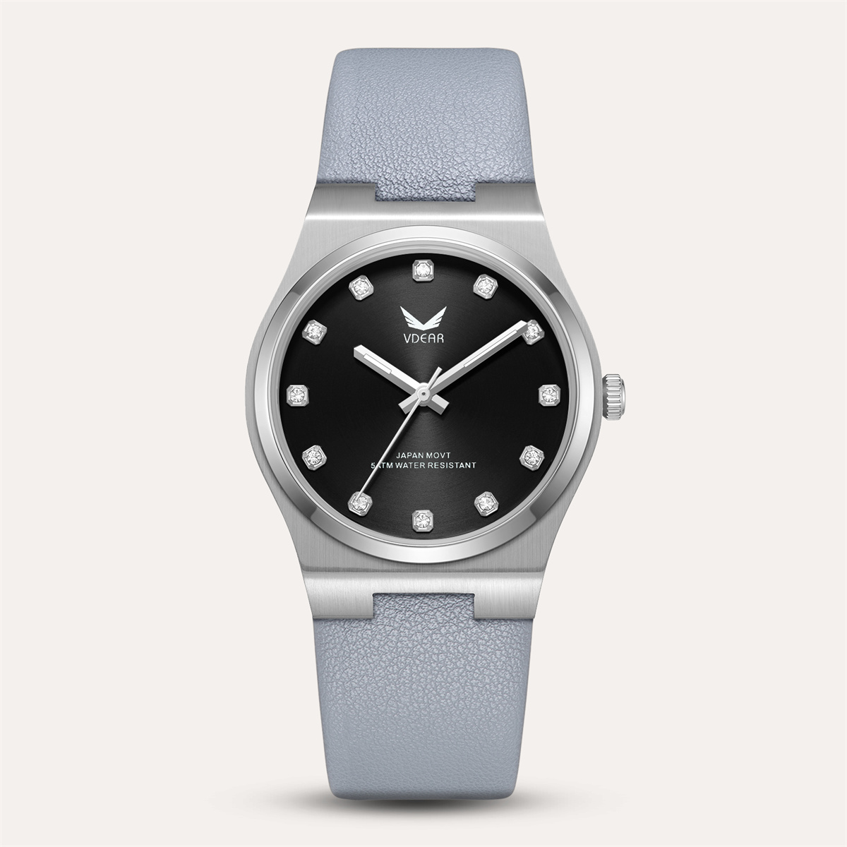 Iss Fashion Sunray Dial With Diamond Scale Ladies Watches Minimalist Waterproof Luxury Women'S Quartz Wristwatch - Image 5