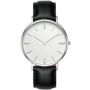 Iss Mens Minimalist Round Dial Quartz Watch Waterproof Fashion Luxury Watch