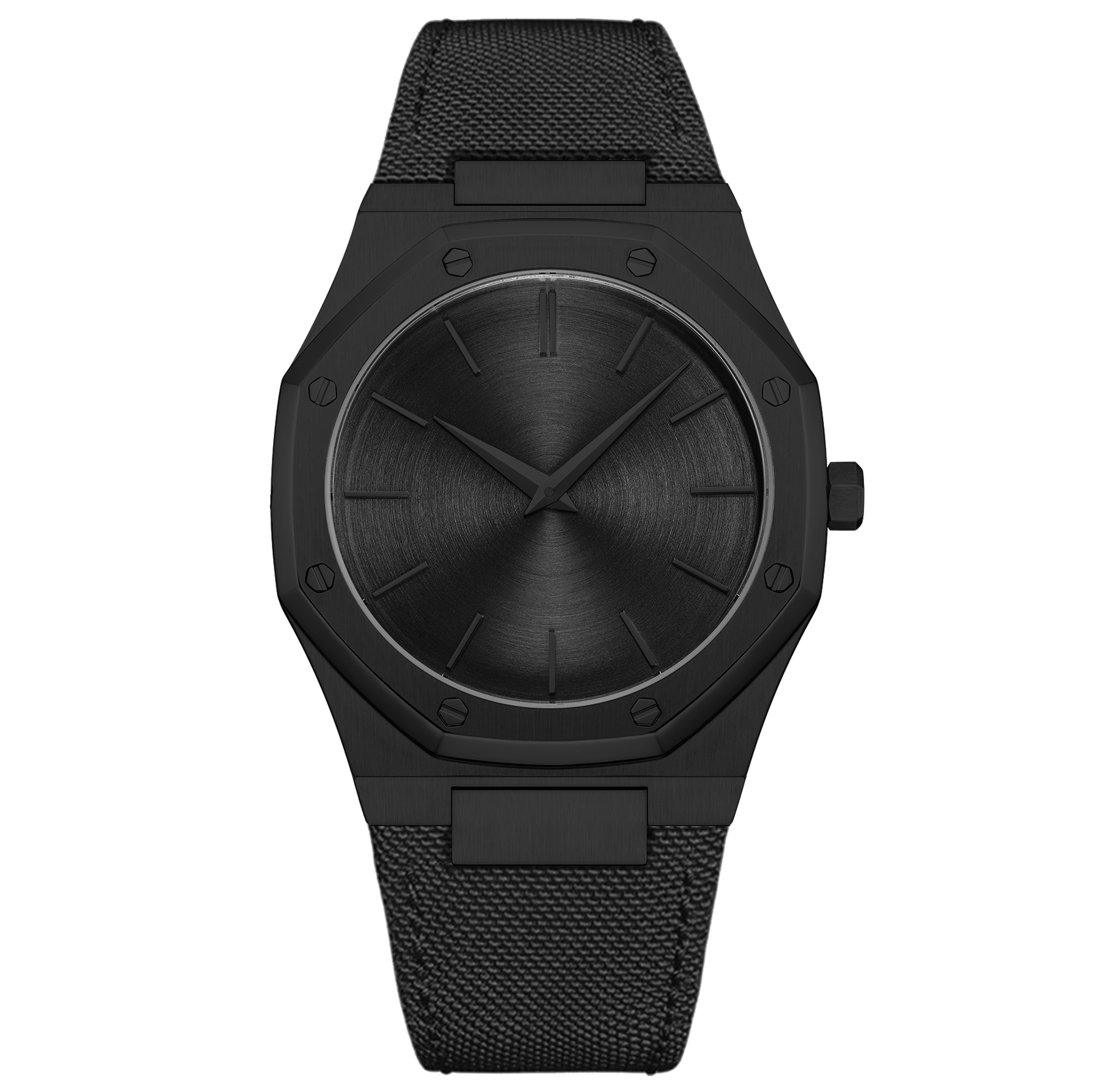 Iss Mens Octagon Luxury Quartz Watch High Quality Silver Case, Blue Dial, Silver Steel Band Waterproof Watch - Image 7