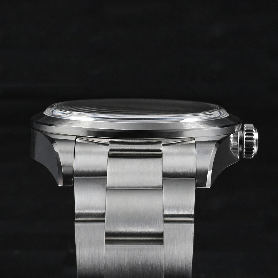 Iss Custom Luxury Mens Quartz Watch Quality Retro Green Dial Glow Needle Stainless Steel Band Fashion Luminous Watch - Image 7