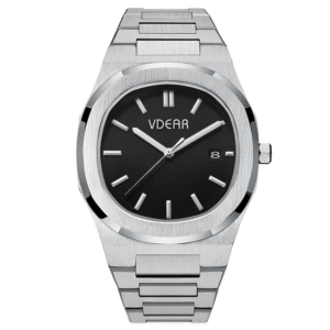 Iss Square case Luminous hands Watch With Date Customized Fashionable And Simple Black Classic Simple Dial Waterproof