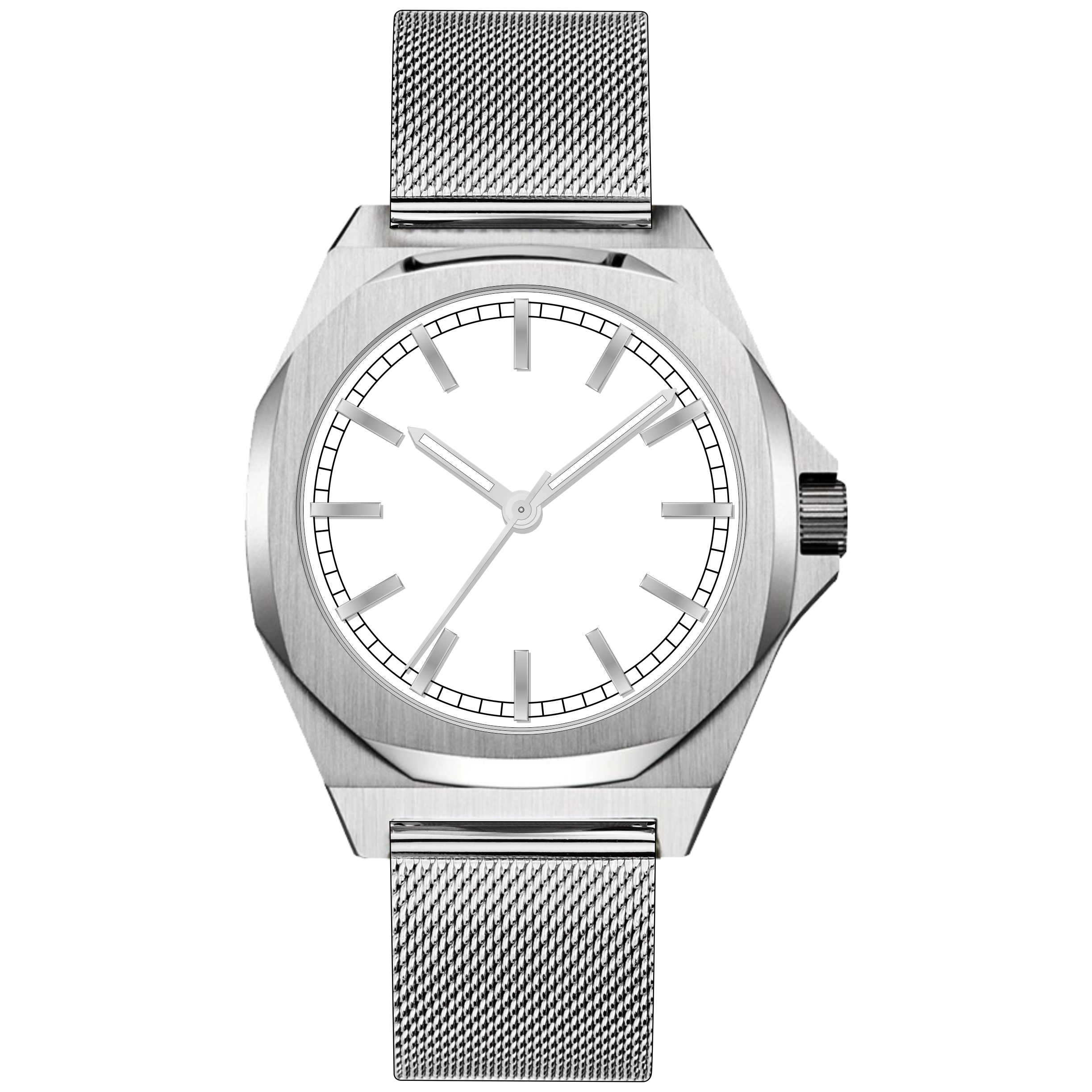 Iss Men Luxury Ultn Thin Quartz Watch Best Classic Minimalist White Dial Retro Belt Waterproof Fashion Watch - Image 5