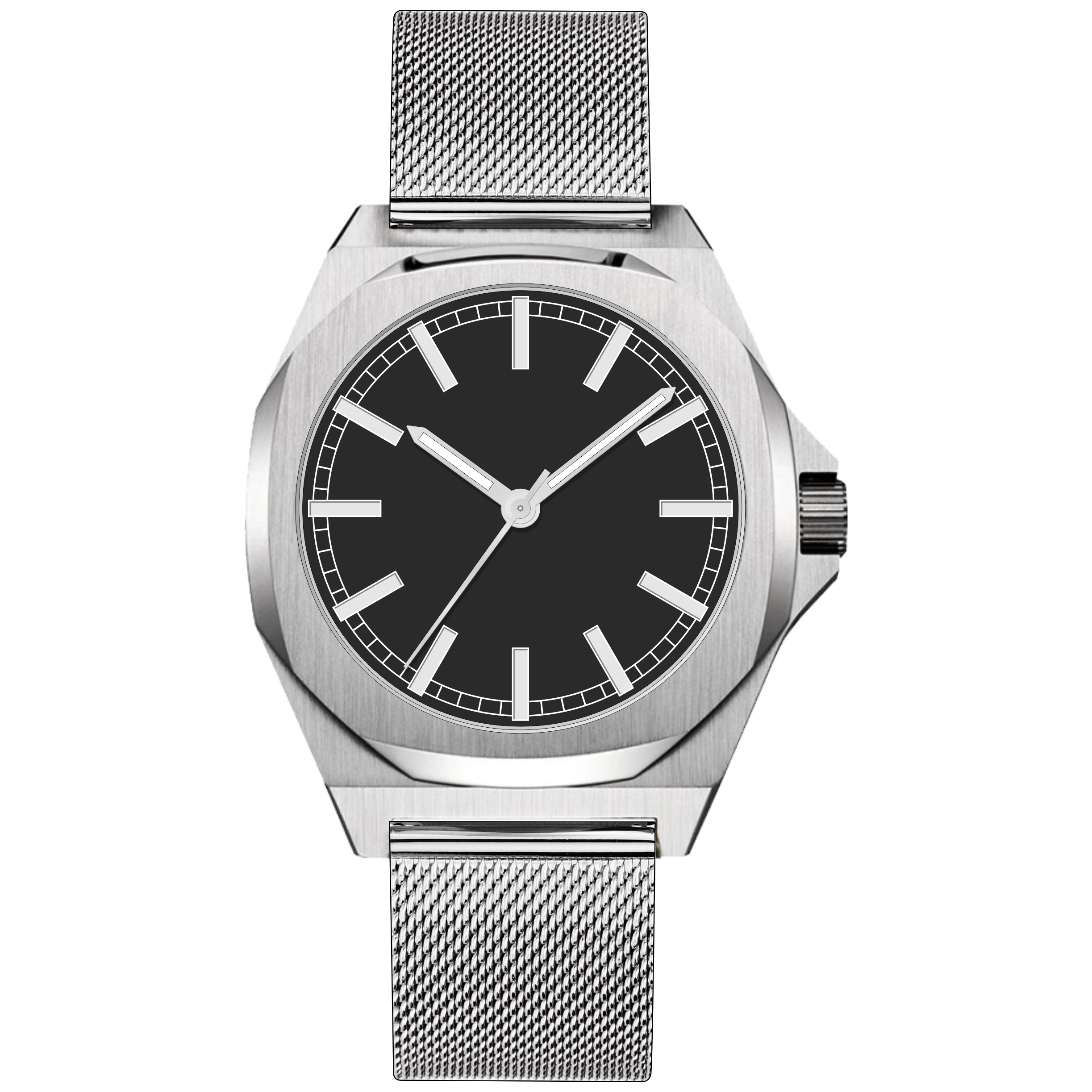 Iss Men Luxury Ultn Thin Quartz Watch Best Classic Minimalist White Dial Retro Belt Waterproof Fashion Watch - Image 14