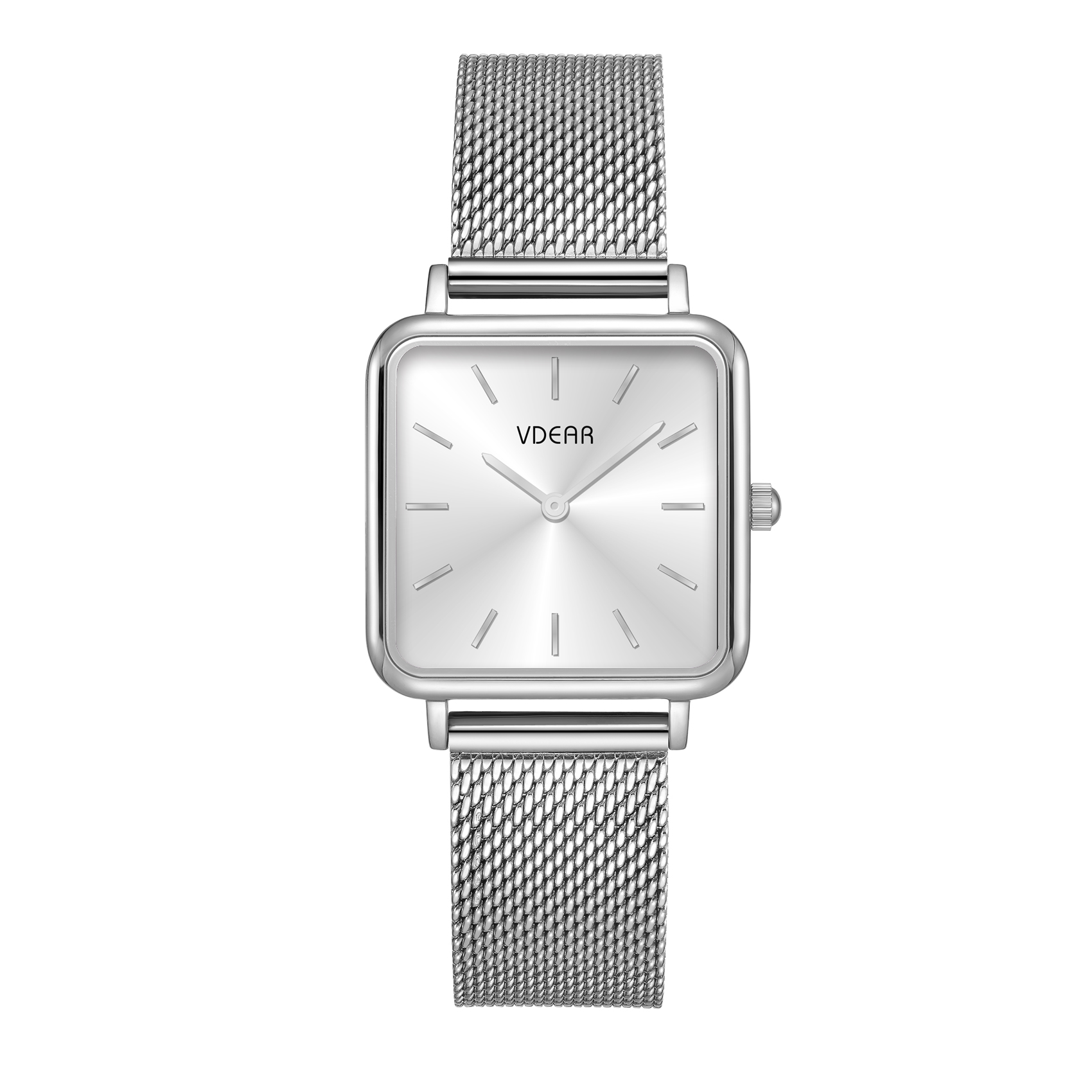 Iss Ultra Thin Female Sunray Dial Watch Leather Strap Gold Square Case Quartz Ladies Watch - Image 15