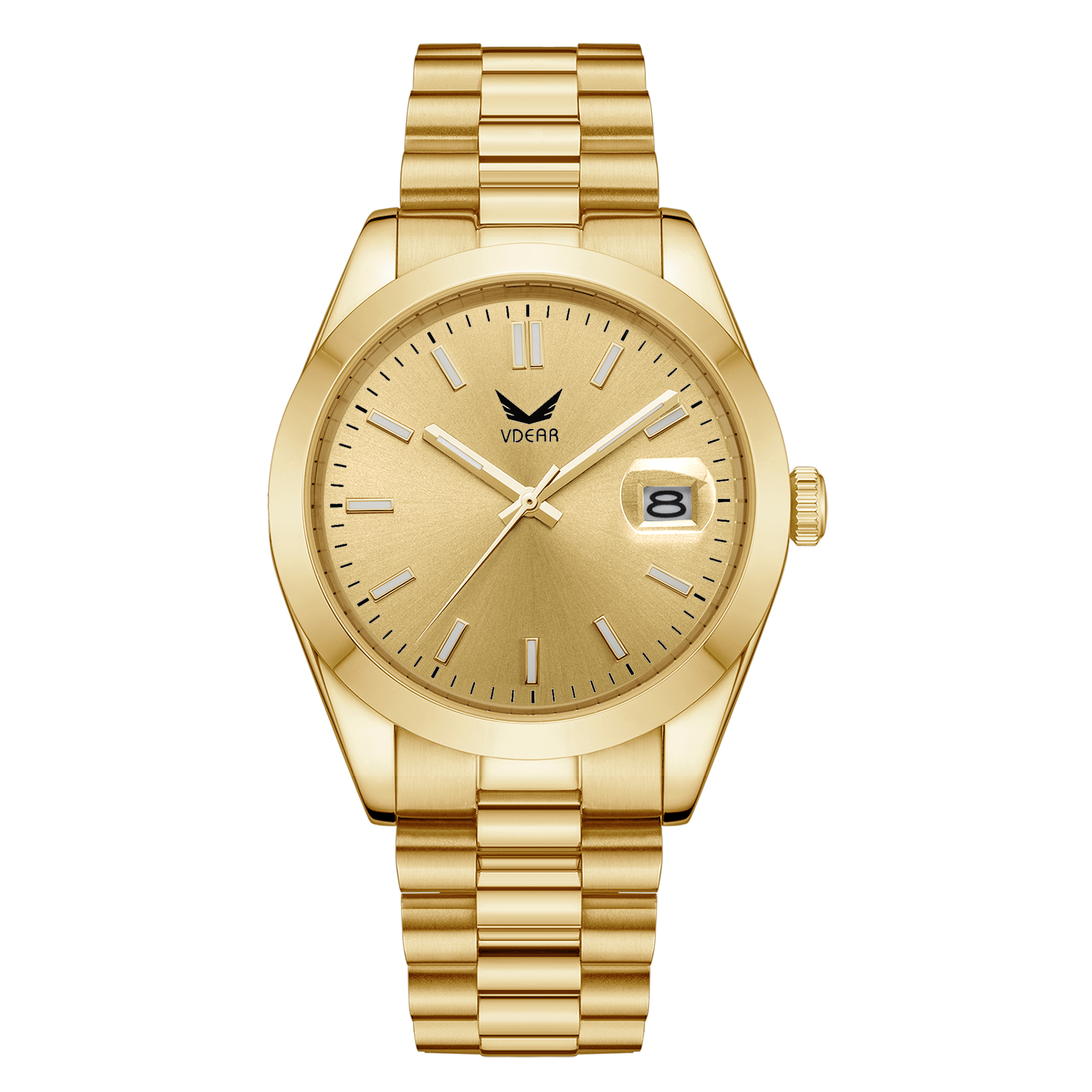 Iss Custom Mens Luxury Watch Vintage Blue Dial Montre Luminous Calendar High Quality Steel Band Watch - Image 14