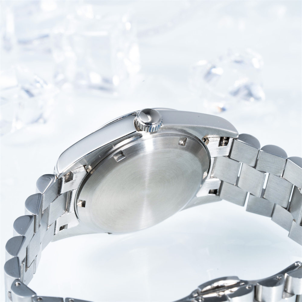 Iss Custom Mens Luxury Watch Vintage Blue Dial Montre Luminous Calendar High Quality Steel Band Watch - Image 26