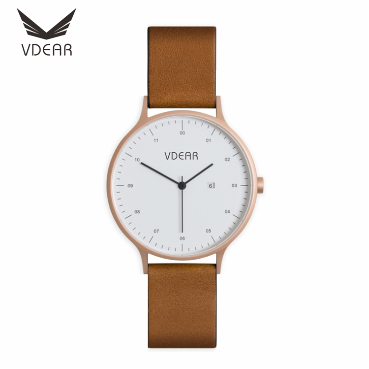 Iss Customized LOGO waterproof Watch Business Fashion Simple leisure Quartz Watch